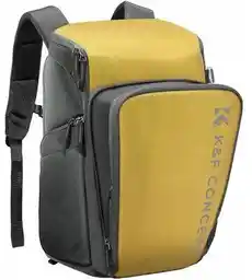 K f Concept Plecak KF13.128 Żółto-szary