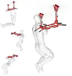 K-sport Solidny Drążek Do Ćwiczeń Do Podciągania Na Scianę Lub Sufit Do 250kg