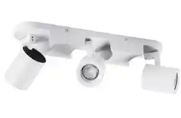 Kanlux Lampa sufitowa Laurin EL-3I W Biały