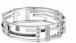KARL LAGERFELD Biżuteria 5512163. Bransoletka, Kolor szary. Kobieta