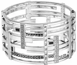 KARL LAGERFELD Biżuteria 5512166. Bransoletka, Kolor szary. Kobieta