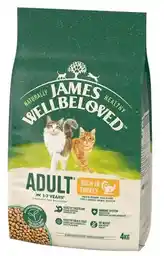 Karma dla kota JAMES WELLBELOVED Adult Monobiałkowa z indykiem 4 kg