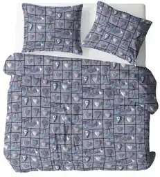 Karo Pościel z kory 160x200 szara turkusowa serca kratka 563N 1113E Bielawa
