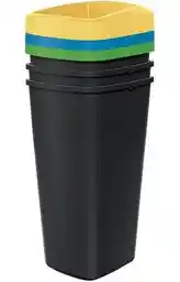 Keden Kosza na śmieci SORTIBOX COMPACTA Q NSBO25S3 3 x 25L Wielokolorowy