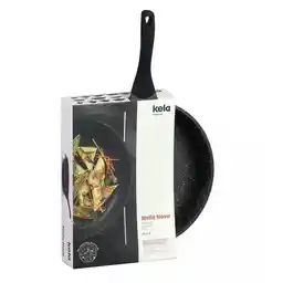 Kela Patelnia z uchwytem 32cm czarna Stella Nova KE-12224