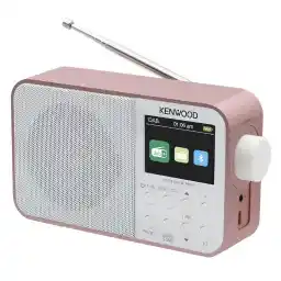 Kenwood CR-M30DAB-R Radio FM DAB+ Bluetooth Różowy Radioodbiornik