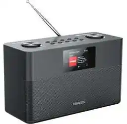 Kenwood CR-ST100S-B Radio FM DAB+ Internetowe Bluetooth Czarny Radioodbiornik