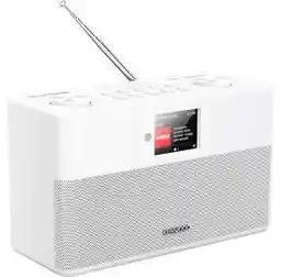 Kenwood CR-ST100S-W Radio FM DAB+ Internetowe Bluetooth Biały Radioodbiornik