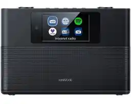 Kenwood CR-ST200S-B Radio FM DAB+ Internetowe Wi-Fi Bluetooth Czarny Radioodbiornik