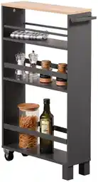 Kesper Regał kuchenny, wąski, trzypoziomowy 50x 15 x 79 cm