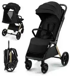 Kinderkraft Wózek spacerowy Loom Czarny