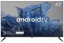 KIVI 43U740NB 43 LED 4K Android TV HDMI 2.1 DVB-T2 Telewizor LED