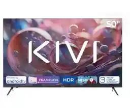 KIVI 50U760QB 50 LED 4K Android TV DVB-T2 Telewizor LED