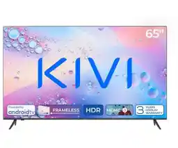 KIVI 65U760QB 65 LED 4K Android TV DVB-T2 Telewizor LED