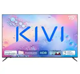 KIVI 75U760QB 75 LED 4K Android TV DVB-T2 Telewizor LED