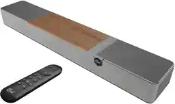 Klipsch Flexus Core 100 2.1 Bluetooth Virtualized Dolby Atmos Walnut Soundbar