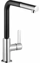 Kludi L-ine S Bateria kuchenna chrom/czarny mat 408518775