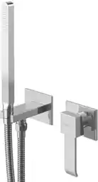 Kohlman Axis bateria bidetowa podtynkowa-bidetta chrom QW135N