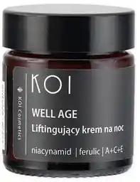 Koi Liftingujący krem na noc Niacynamid ferulic witaminy A+C+E 30ml
