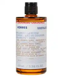 Korres Athenian Grooming Eau de Cologne mit Bergamotte + Ledernoten Woda kolońska 100 ml