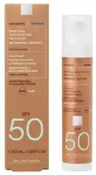 Korres Red Grape Sheer Glow Daily Sunscreen Face Cream Rozświetlający krem do twarzy SPF50 50ml