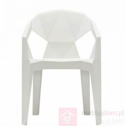 Krzesła ogrodowe białe