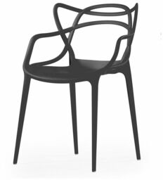 Krzesła ogrodowe czarne