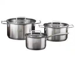 La Bonita LB6ZGS001 Indukcja Stal nierdzewna 6 elementów Zestaw garnków