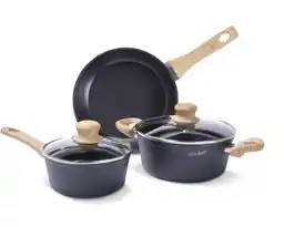 Lamart Natur LT1282 Indukcja Aluminium 5 elementów Zestaw garnków