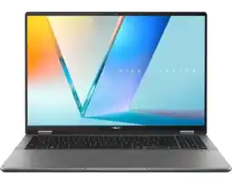 Laptop Asus Vivobook 16 Flip TP3607SH-RJ007W OLED 16 120Hz Ultra 5 226V 16GB RAM 512GB SSD RTX5050 DLSS4 Win11 Szary AI