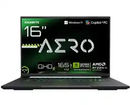 Laptop gamingowy Gigabyte AERO X16 1TH 16 165Hz Ryzen AI 7 350 16GB RAM 1TB SSD RTX5050 FHD DLSS4 Win11 Szary