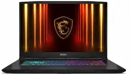 Laptop gamingowy Msi Katana 17 HX B14WGK-036XPL 17,3 240Hz i7-14650HX 16GB RAM 1TB SSD RTX5070 DLSS4 Czarny
