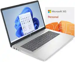 Laptop Hp 17-cn3102ds A59W0UA Office Intel N200 8GB 128GB USF Intel UHD HD Win 11 Niebiesko-Srebrny