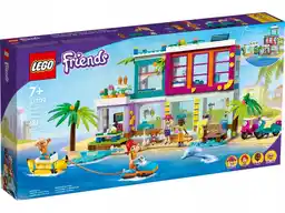 Lego Friends 41709, wakacyjny domek na plaży