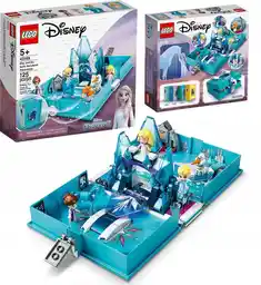 Lego Disney 43189, książka z przygodami Elsy i Nokka