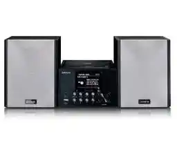 Lenco MC-250 24W Wi-Fi Bluetooth Radio FM, DAB plus , Internetowe Czarny Mikro i mini wieża