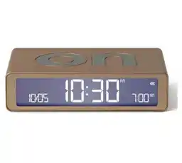 Lexon Flip Classic Soft Gold LR157D1 Złoty Budzik