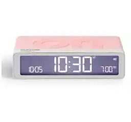 Lexon Flip Classic X Pantone Light Pink LR157PT-LP Jasnoróżowy Budzik