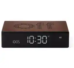 Lexon Flip Premium Bronze LR152BZ Brązowy Budzik