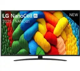 LG 50NANO81A6A NanoCell AI 50 LED 4K webOS DVB-T2 Telewizor LED