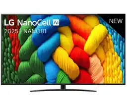 LG 75NANO81A6A NanoCell AI 75 LED 4K webOS DVB-T2 Telewizor LED