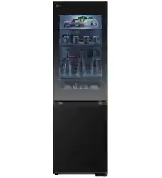 LG InstaView GBG5160CEV 186cm Komora świeżości Ciemny grafit stal Lodówka