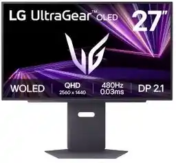 LG UltraGear 27GX790A-B 27 2K OLED 480Hz 0,03ms Gamingowy Monitor OLED