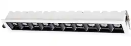 Light Prestige Oprawa podtynkowa Solar 10 biała LED 3000K LP-0406/10RS WH