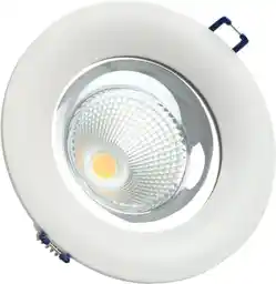 LOONARI Lampa wpuszczana ARCOS IP65 biała 10W 3000K 450687