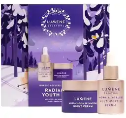 Lumene Nordic Ageless Ajaton Radiant Youth Set zestaw serum do twarzy 30ml + krem do twarzy 50ml