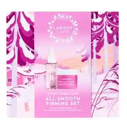 Lumene Nordic Bloom Lumo All Smooth Firming Set zestaw esencja do twarzy 30ml + krem do twarzy 50ml
