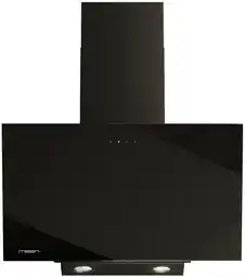 Maan Okap kominowy Vertical Glass Touch 60 czarny