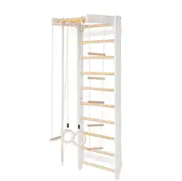 Małpiszon Drabinka Gimnastyczna Cherry Plus Biały-Drewno