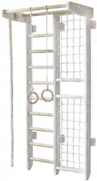 Małpiszon Drabinka gimnastyczna drewniana biała Kombik Irelio